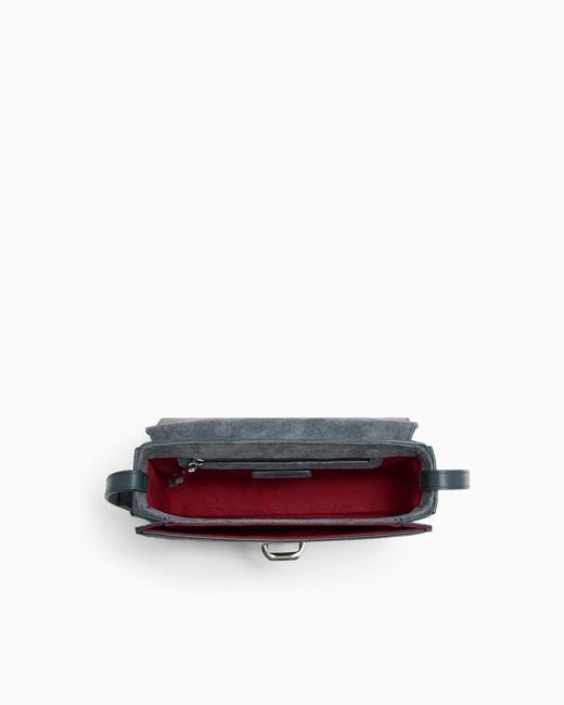 Emporio Armani Blue Top Handle Bag