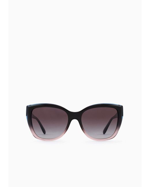 Emporio Armani Multicolor Cat-eye Sunglasses