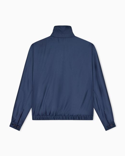 Emporio Armani Blue Blouson Jacket for men