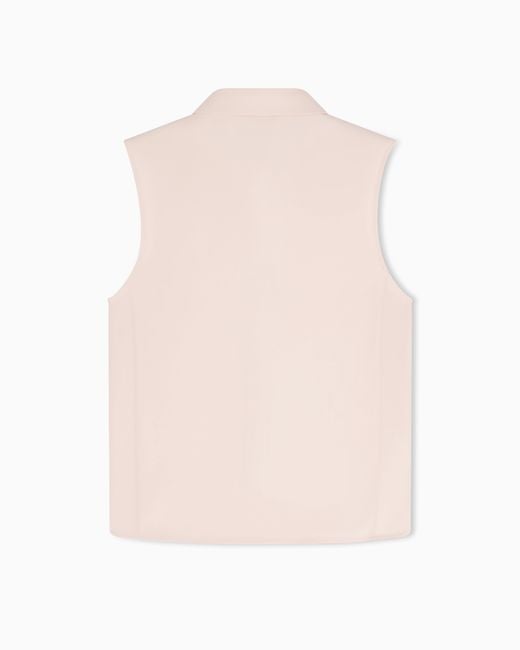 Emporio Armani Pink Sleeveless Shirt
