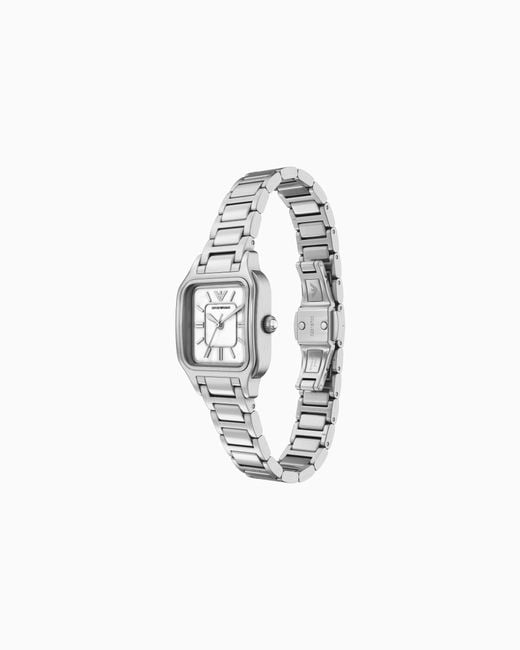 Emporio Armani White Quartz Watch