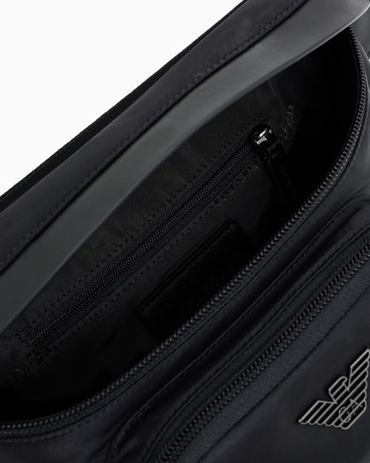 Emporio Armani Gray Sling Bag for men