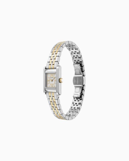 Emporio Armani White Quartz Watch