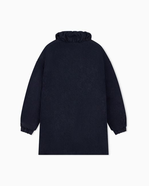 Emporio Armani Blue Recycled Down Jacket