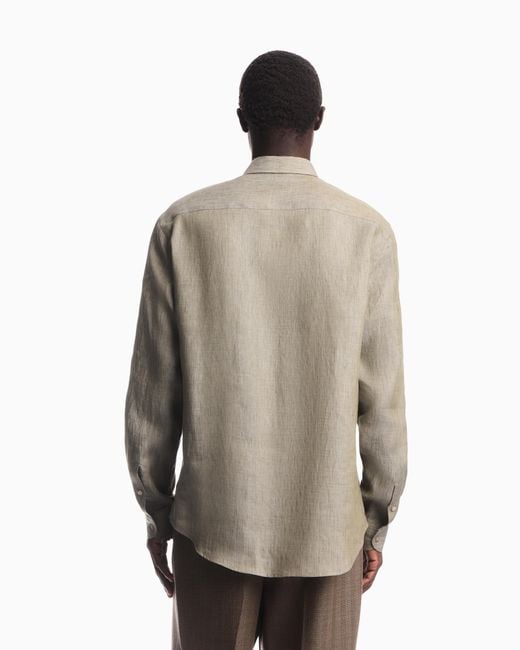 Emporio Armani Natural Shirt for men