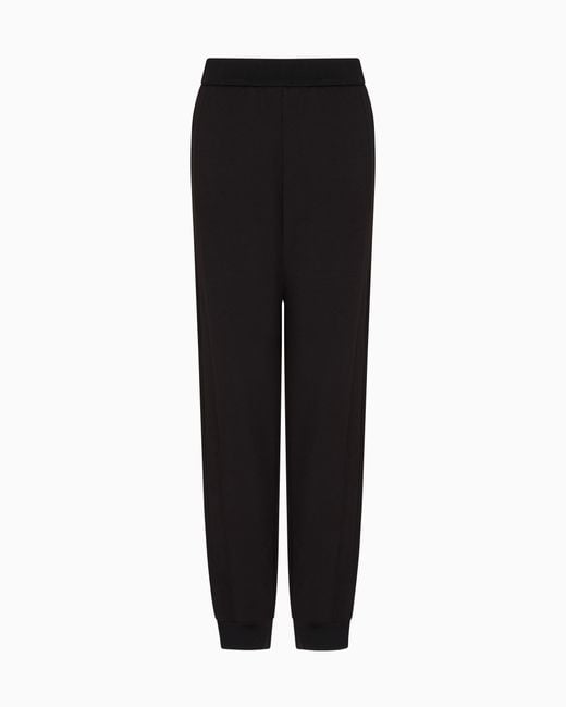 Pantalon De Jogging En Jersey Double Capsule Travel Essential Asv Emporio Armani en coloris Black
