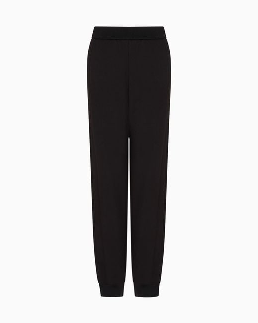 Pantalon De Jogging En Jersey Double Capsule Travel Essential Asv Emporio Armani en coloris Black