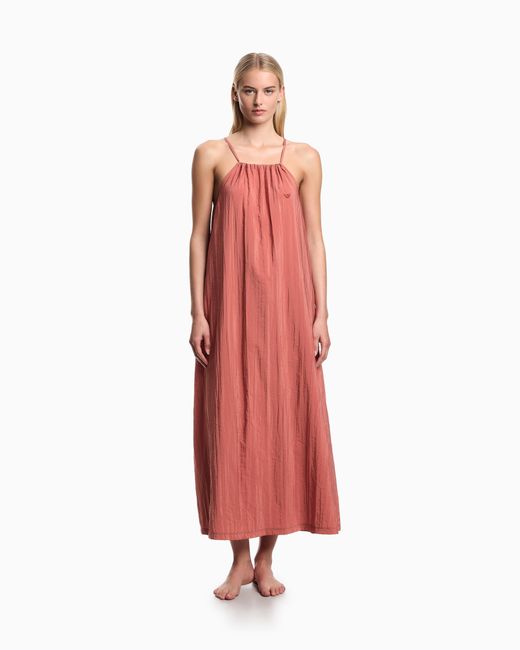 Emporio Armani Pink Long Beachwear Dress