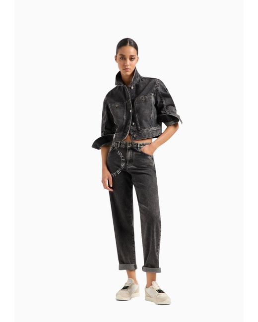 Emporio armani denim jacket sales