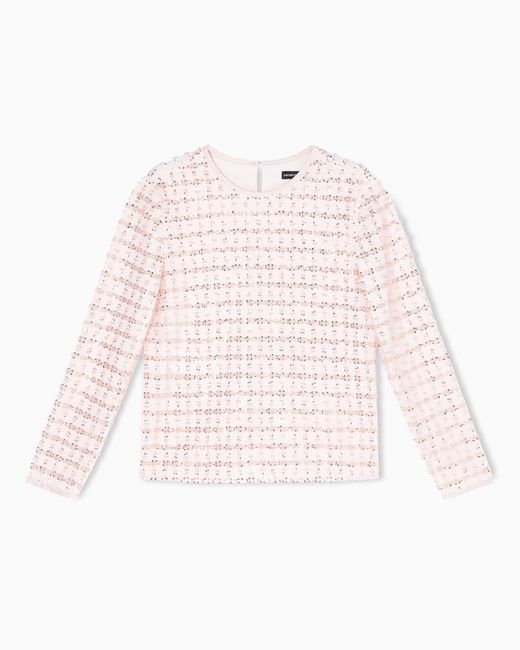 Top di Emporio Armani in Pink