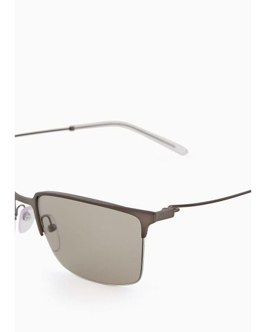 Emporio Armani Multicolor Square Sunglasses for men