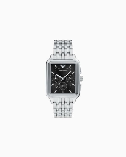 Emporio Armani White Quartz Chronograph Watch for men