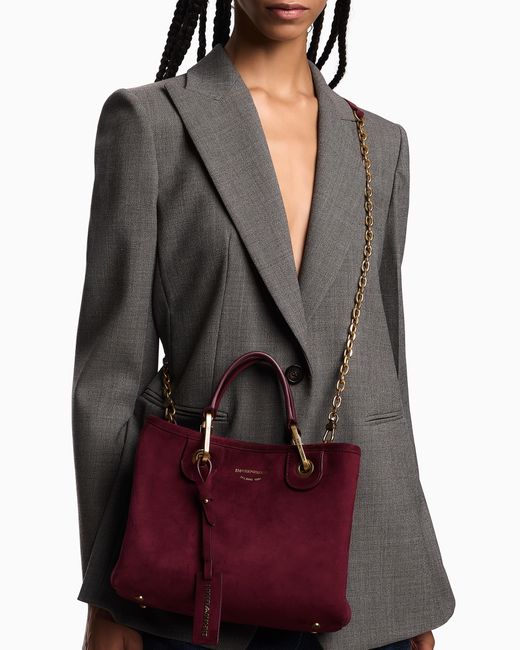 Emporio Armani Red Myea Kleiner Shopper