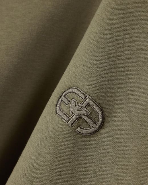 Emporio Armani Green Sweatshirt Essential for men
