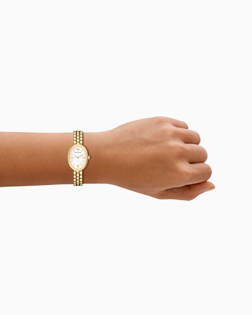 Emporio Armani White Sinfonia Quartz Watch
