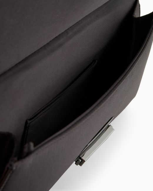 Emporio Armani Black Evening Clutch