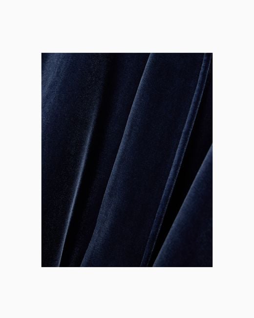 Emporio Armani Blue Blouson Jacket