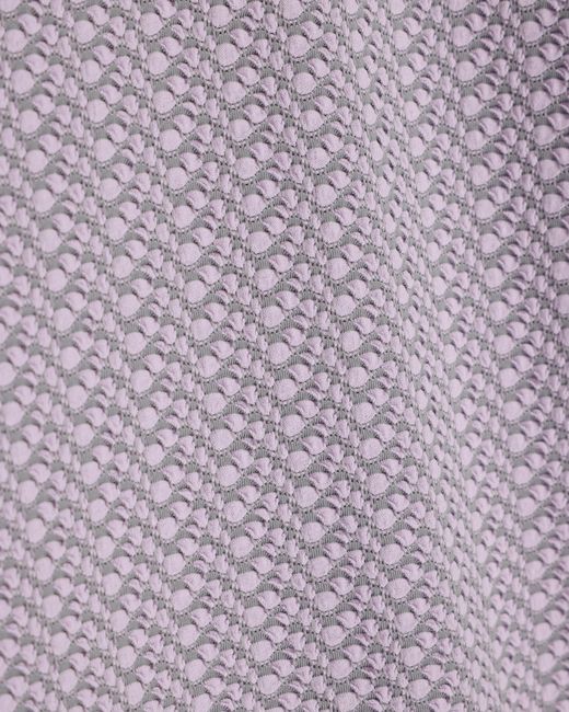Emporio Armani Purple Short-Sleeve Jumper