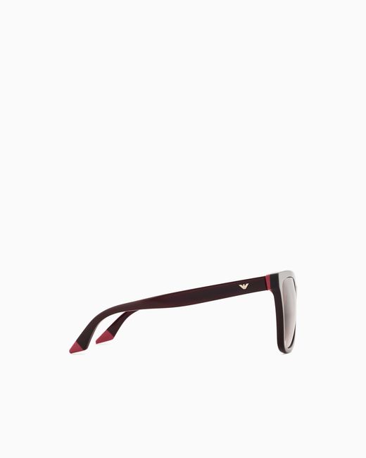 Emporio Armani Multicolor Irregular-Shaped Sunglasses