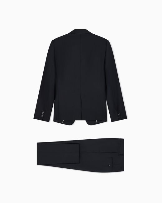 Emporio Armani Blue Lined Suit for men