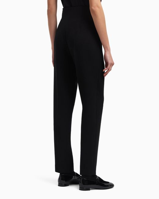 Pantalone Pancia Piatta di Emporio Armani in Black