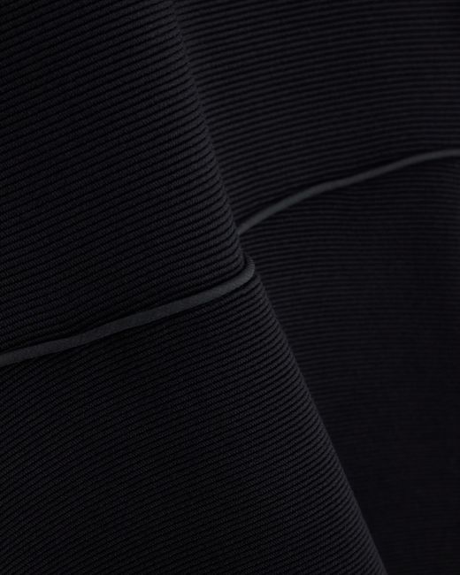 Emporio Armani Black Unlined Dress