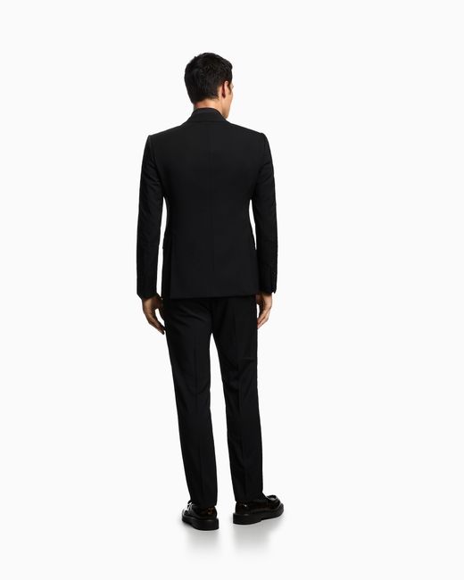 Emporio Armani Blue Single-Breasted Suit for men
