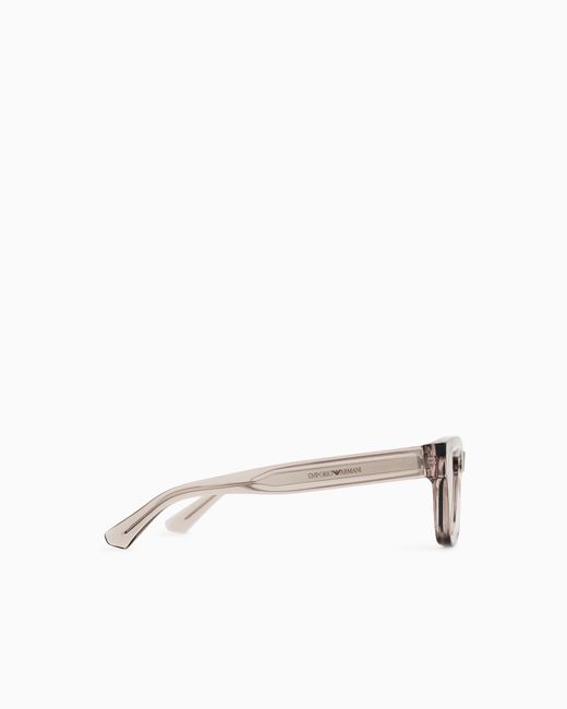 Emporio Armani Natural Square Sunglasses for men