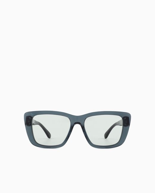 Gafas De Sol Estilo Ojo De Gato Para Mujer Emporio Armani de color Green