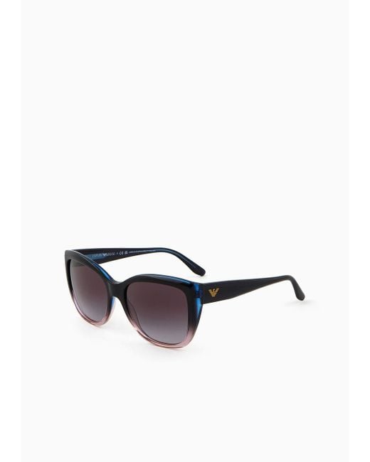 Emporio Armani Multicolor Cat-eye Sunglasses