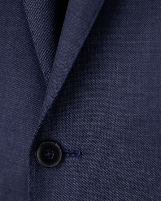 Emporio Armani Blue Single-Breasted Slim-Fit Suit for men