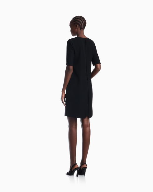 Emporio Armani Black Unlined Dress