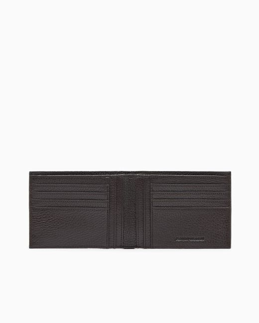 Emporio Armani White Gift Box With Wallet And Keyring for men
