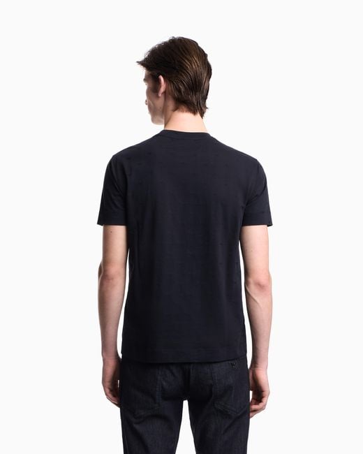 Emporio Armani Blue Slim-Fit T-Shirt for men