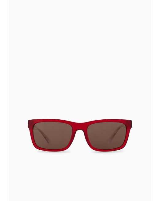 Emporio Armani Red Sunglasses for men