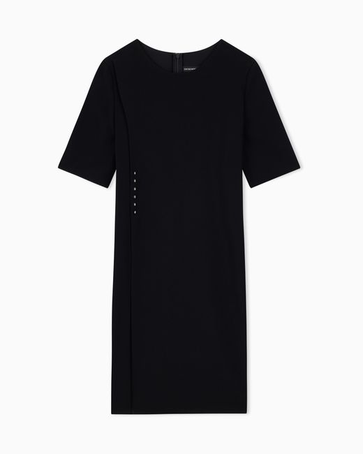 Emporio Armani Black Unlined Dress
