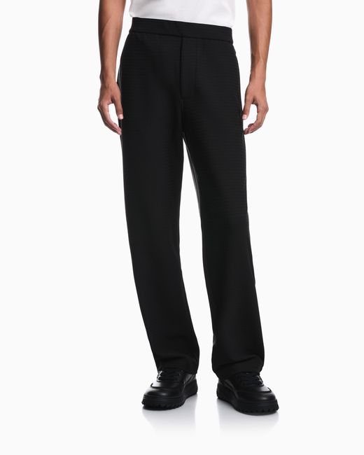 Emporio Armani Blue Trousers for men