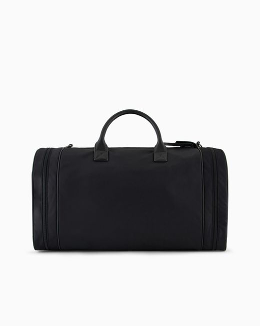 Emporio Armani Asv Weekender Aus Recyceltem Nylon in Black für Herren