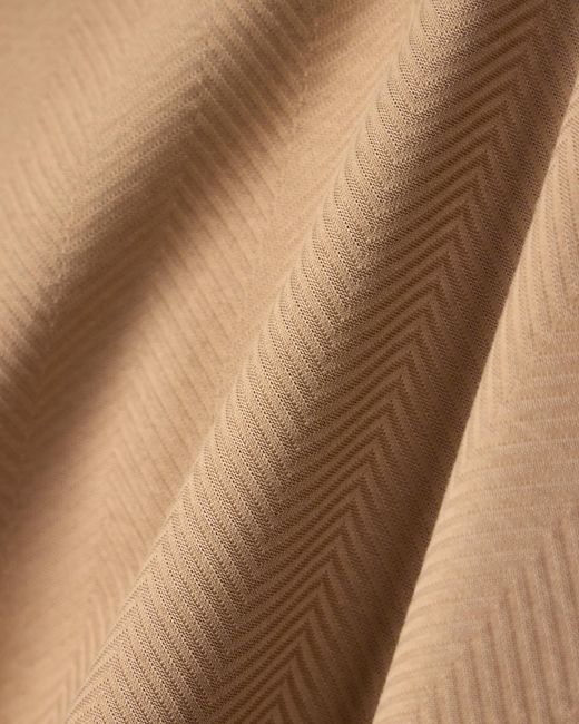 Emporio Armani Natural Jersey Jacquard T-Shirt for men