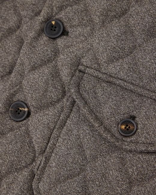 Emporio Armani Gray Blouson Jacket for men