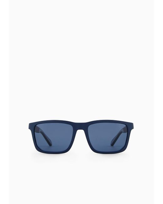 Gafas De Sol Rectangulares Emporio Armani de hombre de color Blue