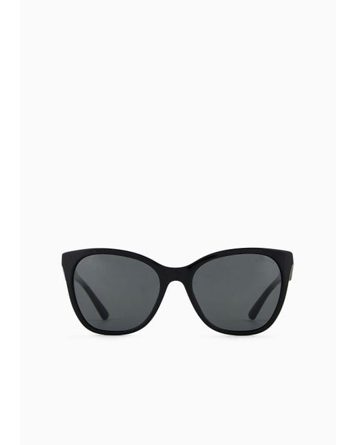 Emporio Armani Black Butterfly Sunglasses