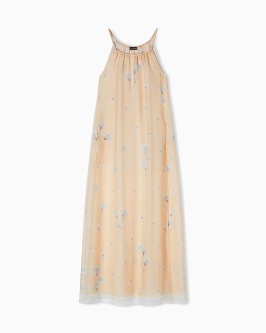 Emporio Armani Natural Long Dress