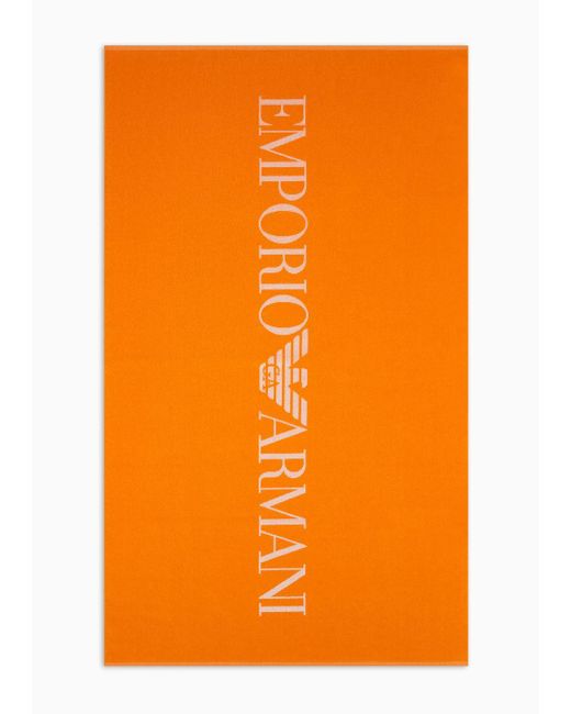 Emporio Armani Orange Beachwear Accessories
