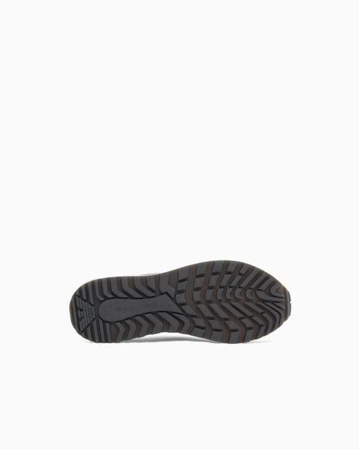 Emporio Armani White Low-Top Sneakers for men