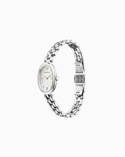 Emporio Armani White Sinfonia Quartz Watch