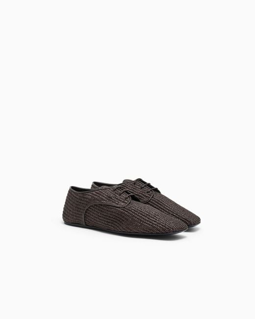 Emporio Armani White Lace-Ups for men