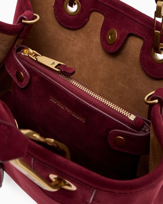 Emporio Armani Red Myea Kleiner Shopper