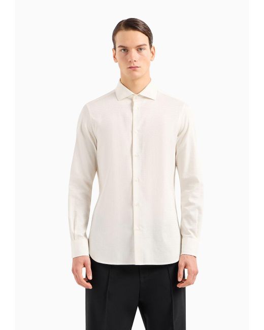 Armani poplin shirt outlet