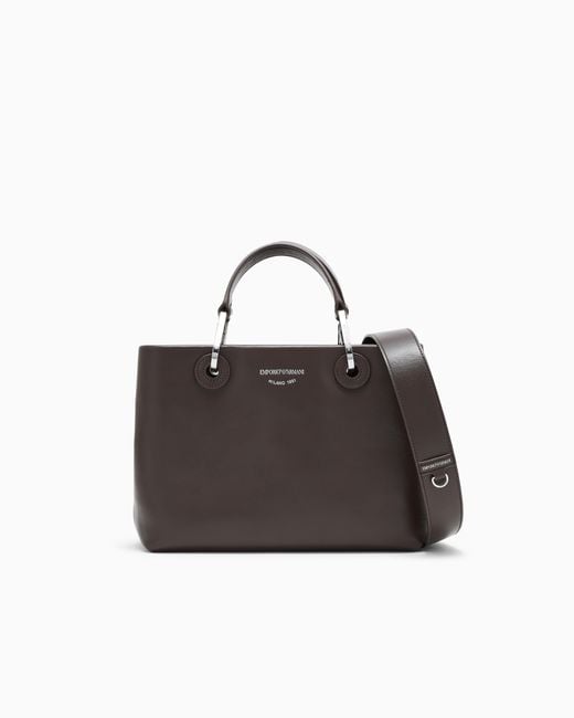 Emporio Armani Brown Shopping Bag